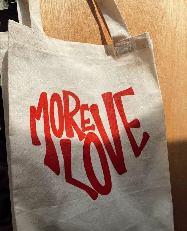 Bez Çanta Boyama Örneği