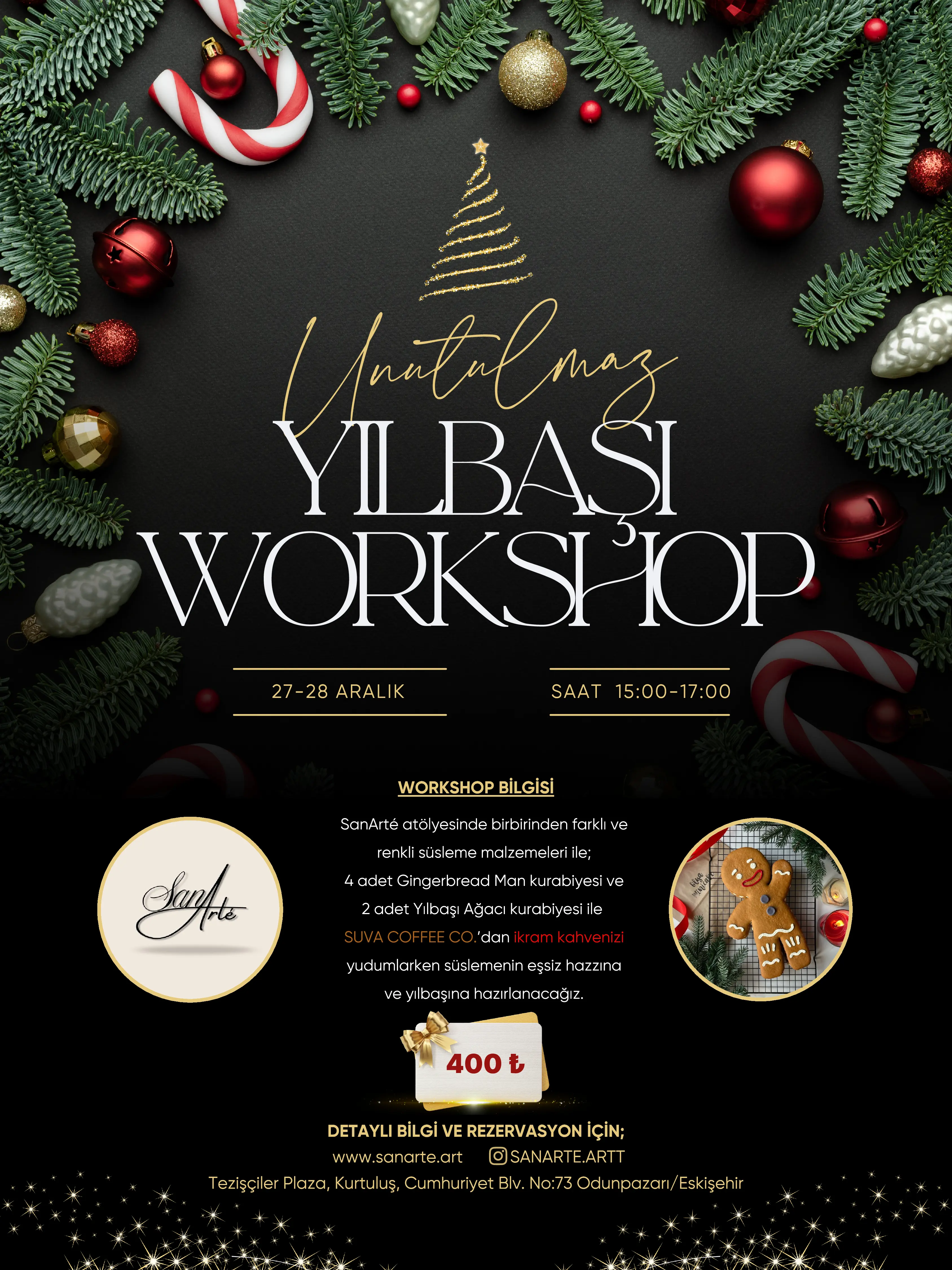 SanArtè Yılbaşı Özel Afişi