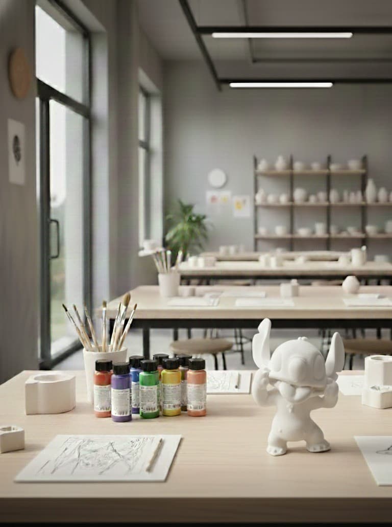 3D Figür Boyama Örneği